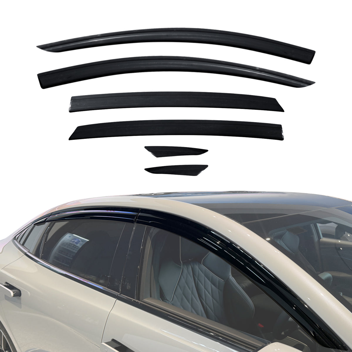 Luxury Weather Shields for BYD Seal 2022-Onwards
