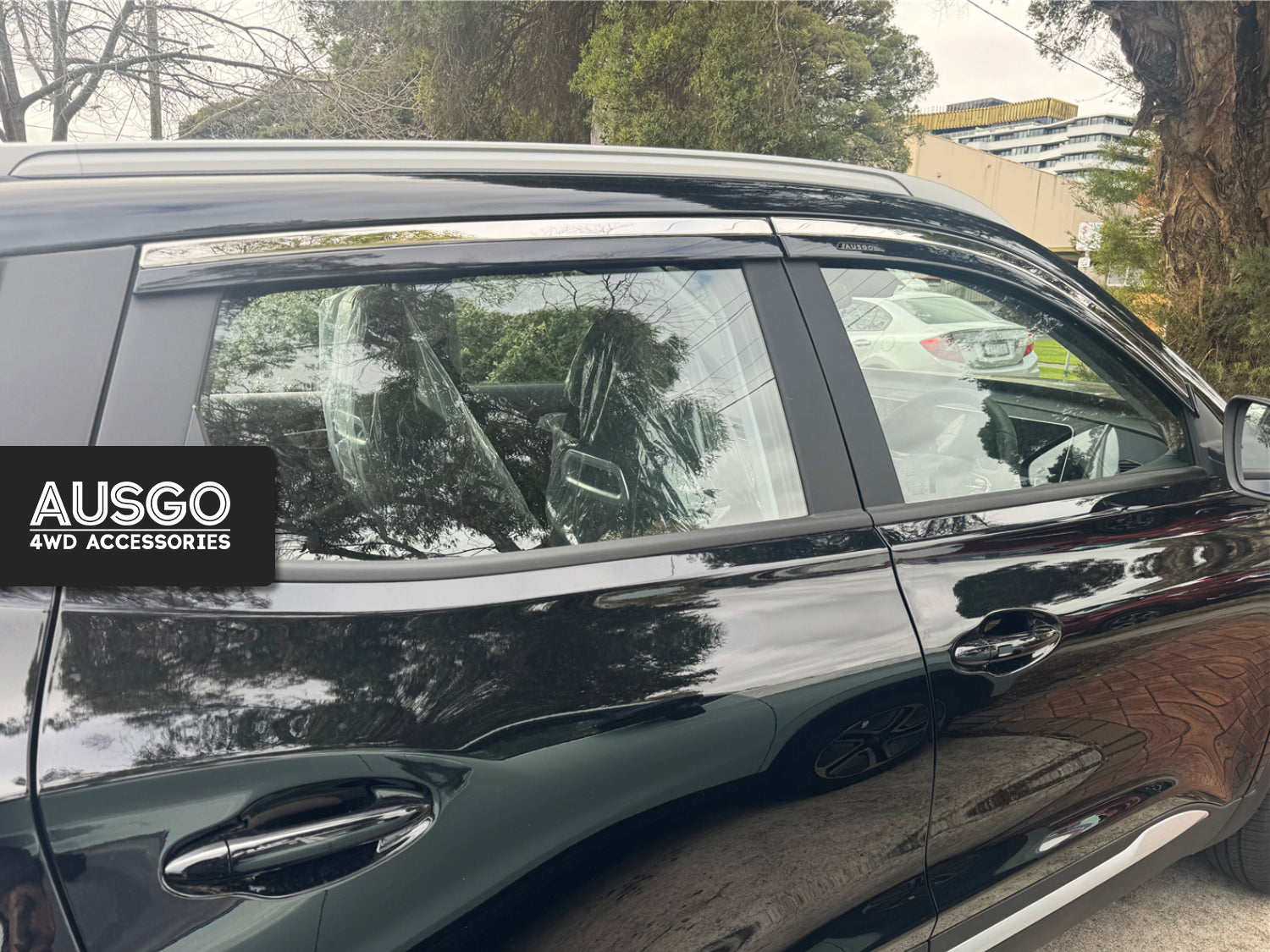 Stainless Trim Weather Shields for Chery Tiggo 4 Pro 2024-Onwards