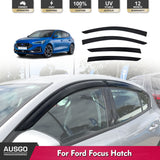 Luxury Weather Shields for Ford Focus SA Series Hatch 2018-Onwards