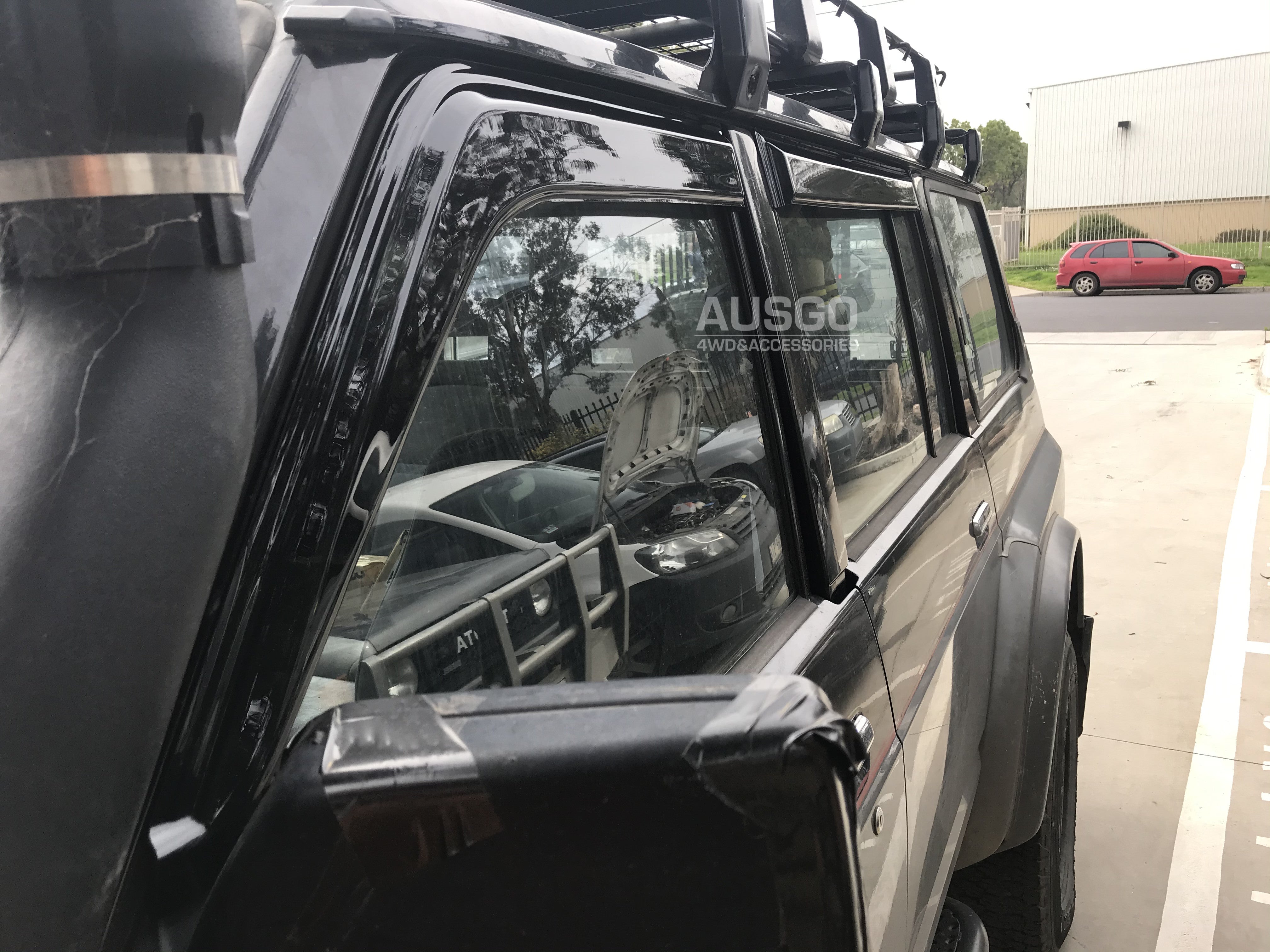 Luxury Weather Shields for Ford Maverick Auto Mirror 1988-1993