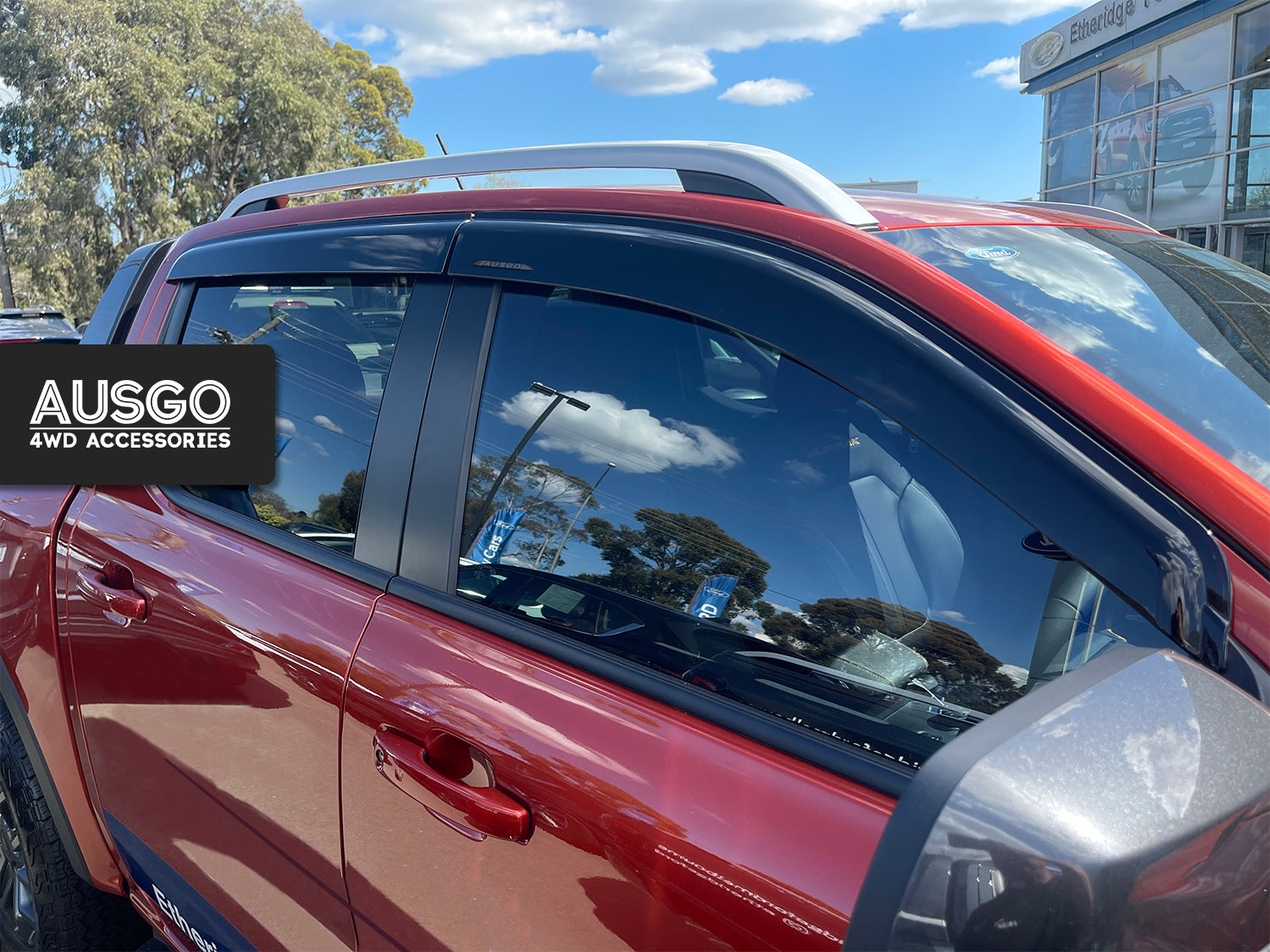 Injection Weather Shields for Ford Ranger Next-Gen Dual Cab 2022-Onwards