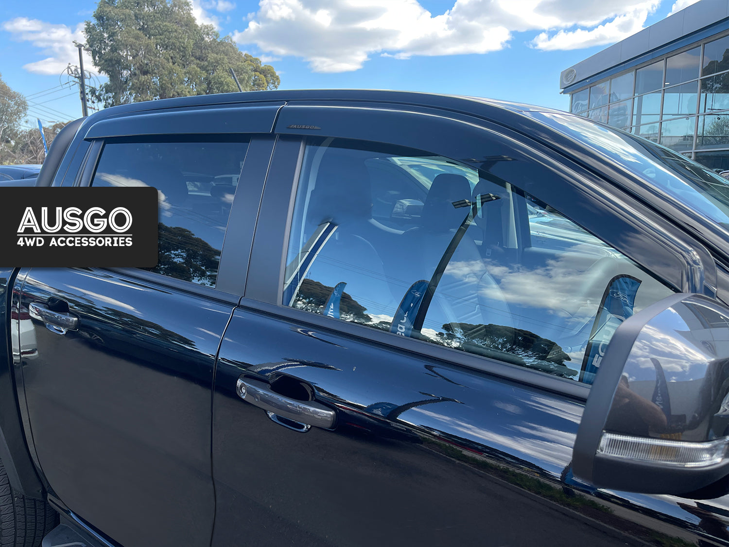 Injection Weather Shields for Ford Ranger Next-Gen Dual Cab 2022-Onwards