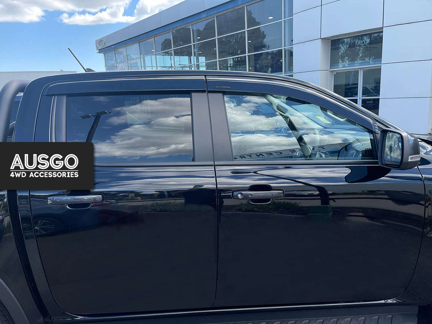 Injection Weather Shields + Bonnet Protector for Ford Ranger Next-Gen Dual Cab 2022-Onwards