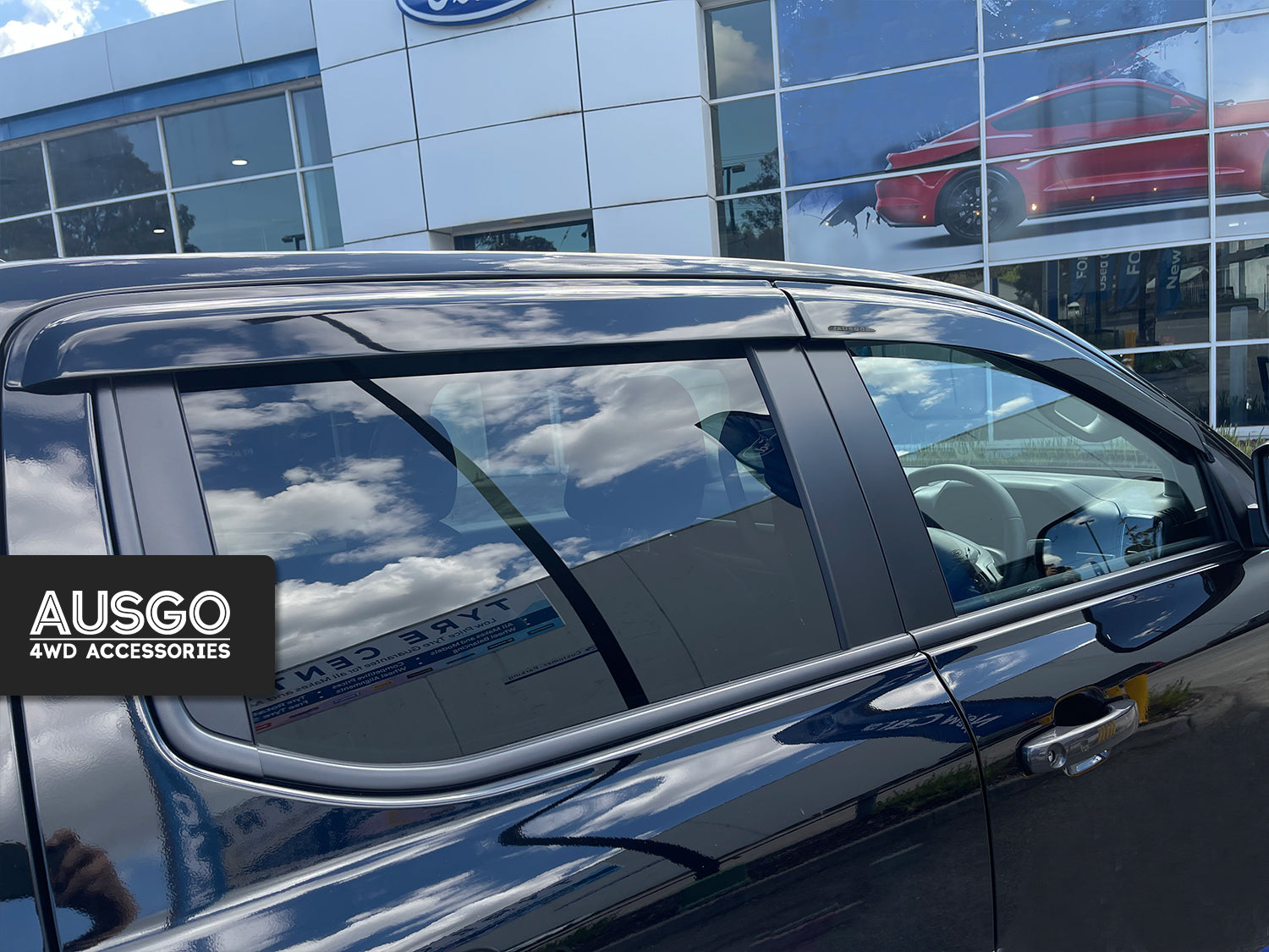 Injection Weather Shields for Ford Ranger Next-Gen Dual Cab 2022-Onwards