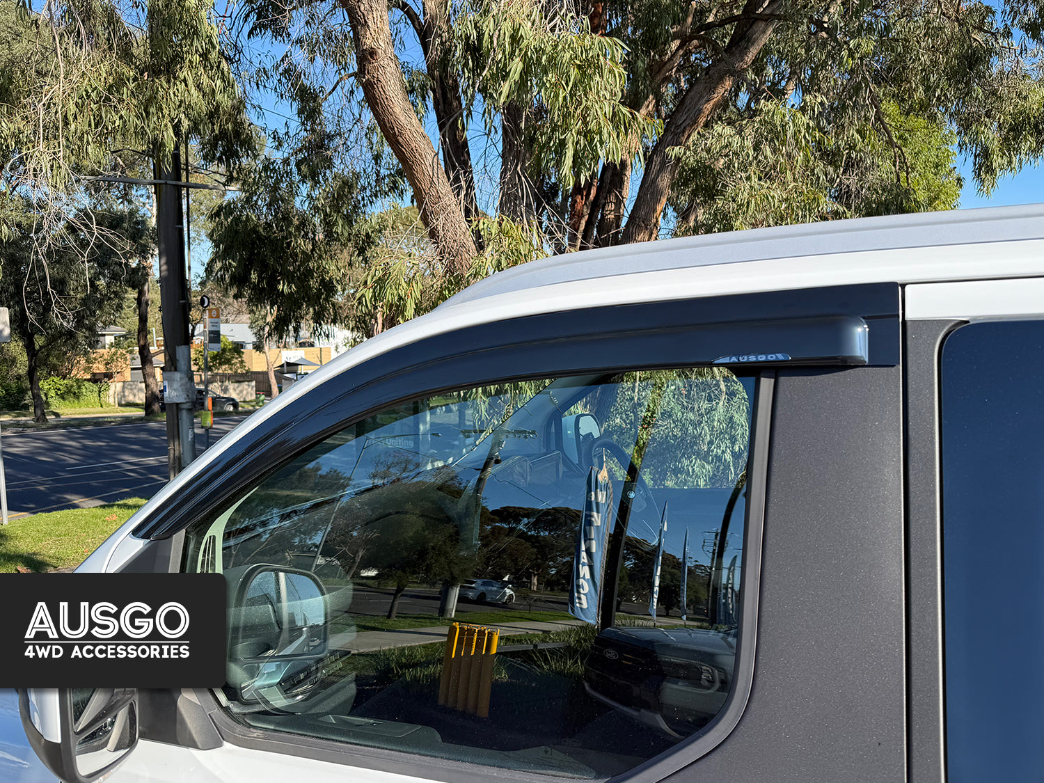 Luxury Weather Shields for Ford Transit VO Series 2014-Onwards