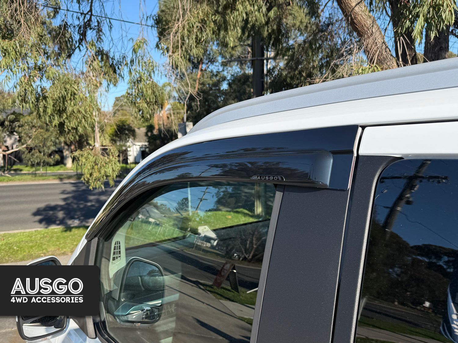 Luxury Weather Shields for Ford Transit VO Series 2014-Onwards