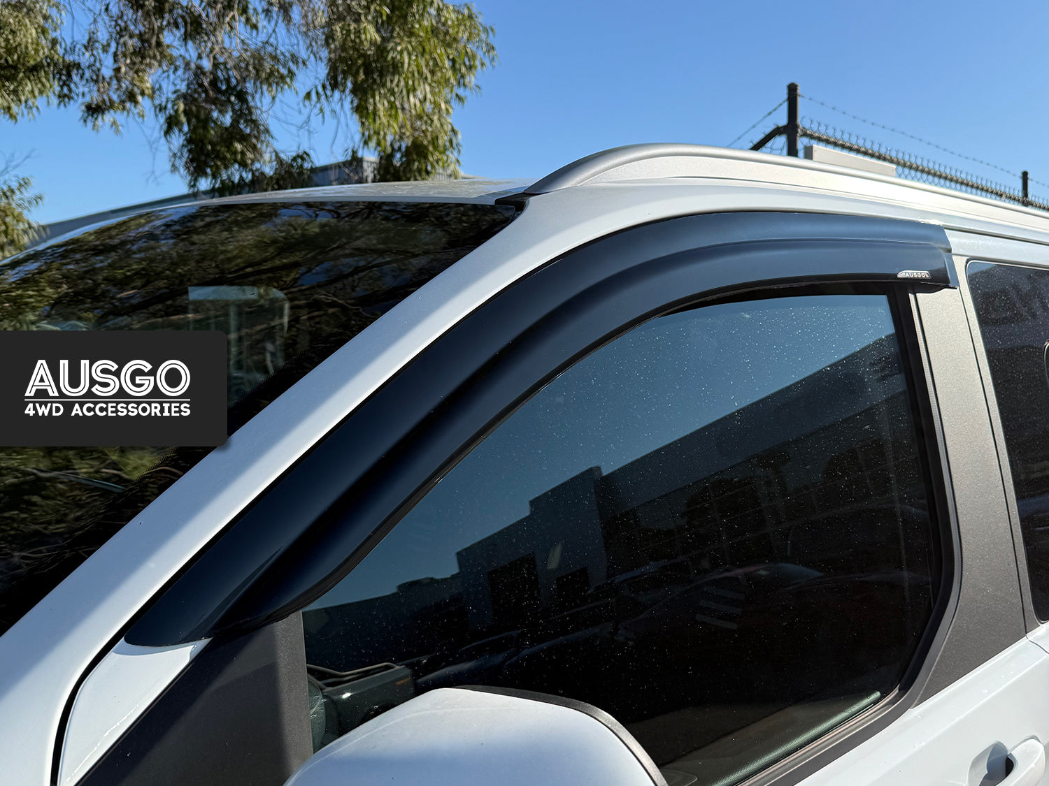 Luxury Weather Shields for Ford Transit VO Series 2014-Onwards