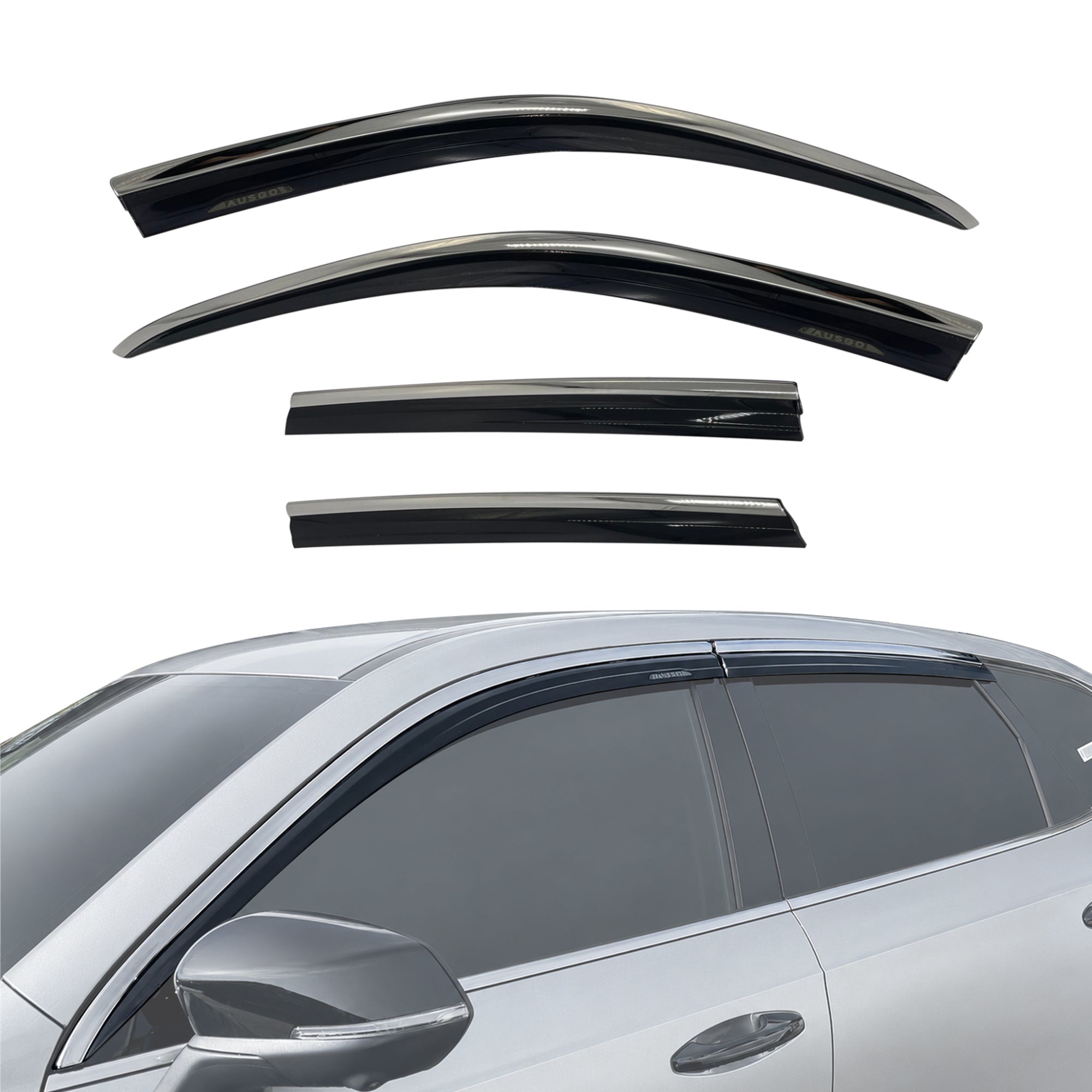 Stainless Trim Weather Shields for Haval Jolion Petrol Vanta 2025-Onwards