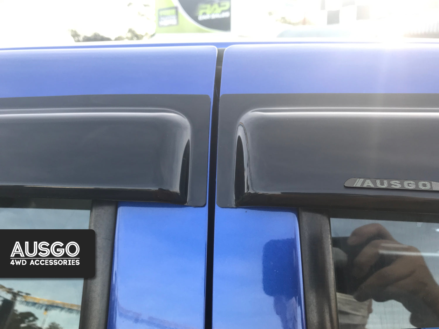 Luxury Weather Shields for Holden Colorado RC Series Dual Cab 2008-2012