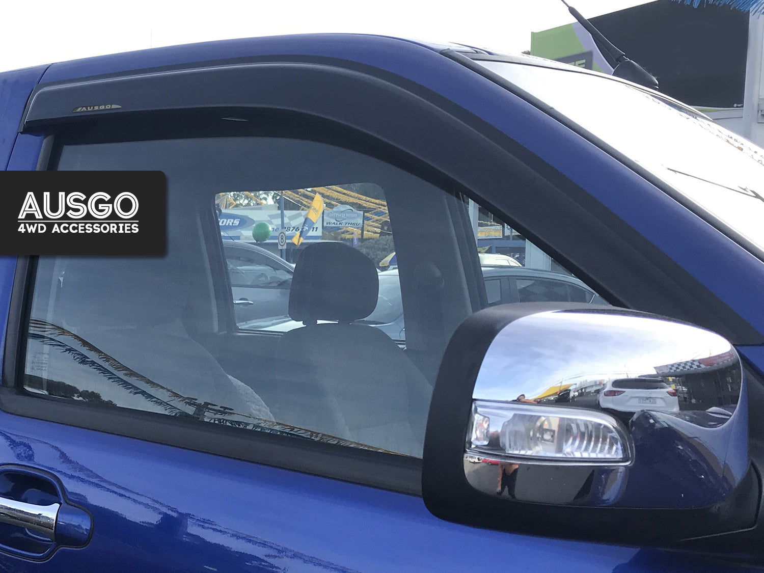 Luxury Weather Shields for Holden Colorado RC Series Single / Extra Cab 2008-2012