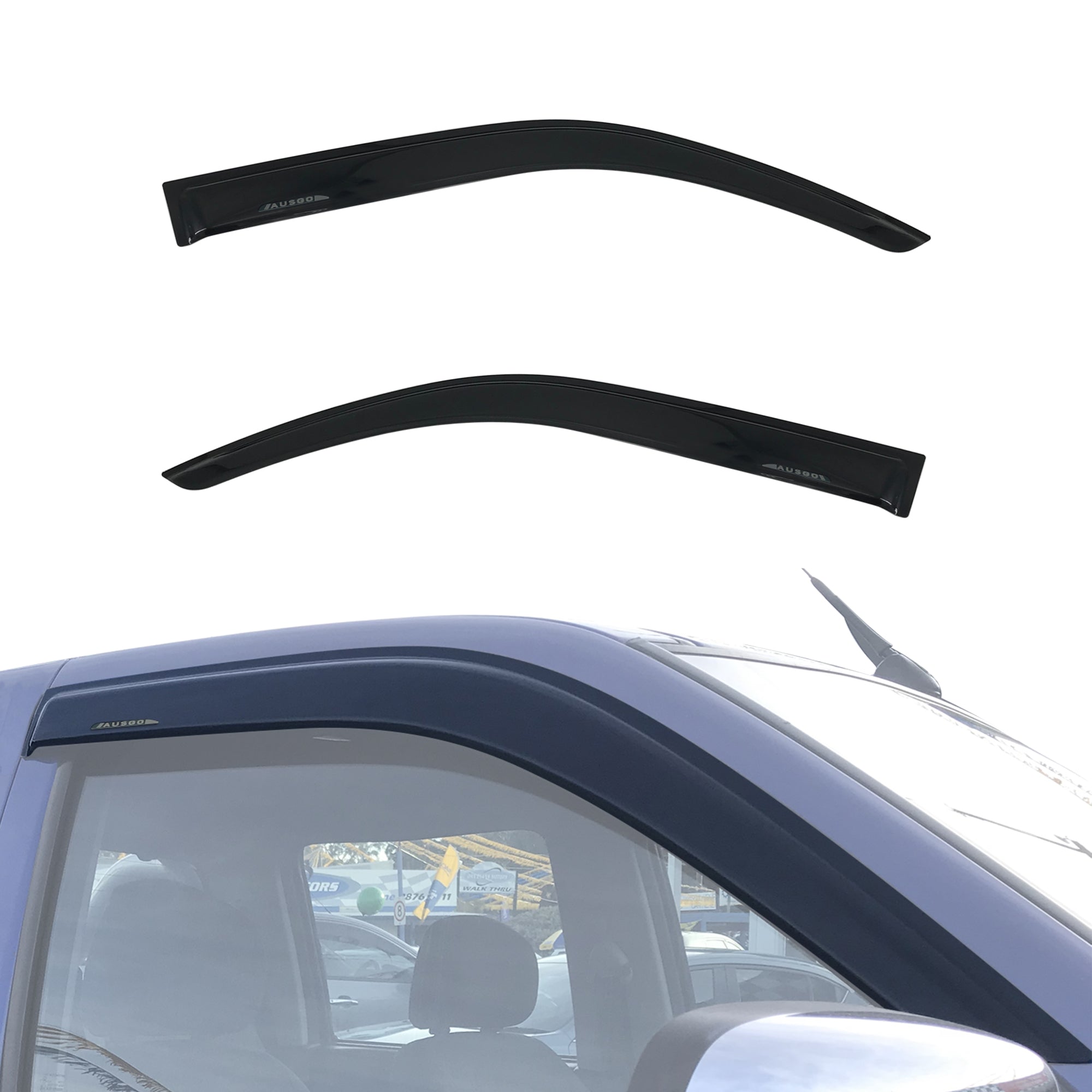 Luxury Weather Shields for Holden Colorado RC Series Single / Extra Cab 2008-2012