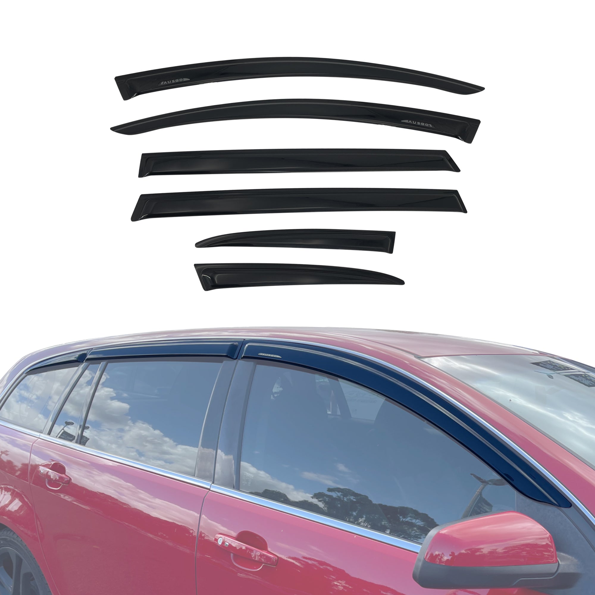 Luxury Weather Shields for Holden Commodore VE VF Wagon 2006-2017