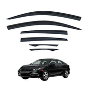 Injection Weather Shields for Honda Civic 10th Sedan 2016-2021