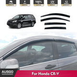 Stainless Trim Weather Shields for Honda CRV CR-V 2007-2011