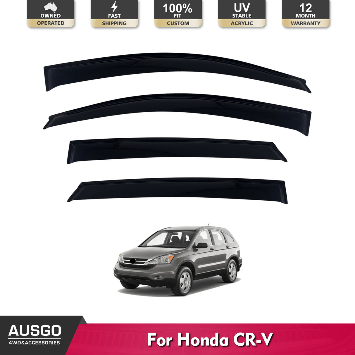 Weather Shields for Honda CRV CR-V RE Series 2007-2011