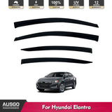 Luxury Weather Shields for Hyundai Elantra AD Series 2016-2020