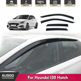 Luxury Weather Shields for Hyundai I30 PD Series Hatch 2017-Onwards