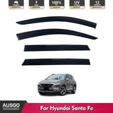 Luxury Weather Shields for Hyundai Santa Fe TM Series 2018-2024