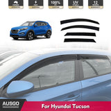 Luxury Weather Shields for Hyundai Tucson 2015-2021