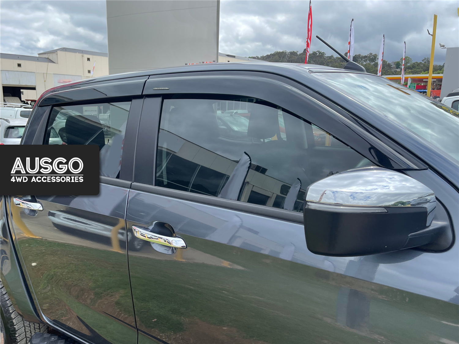 Injection Weather Shields for ISUZU D-MAX DMAX Dual Cab 2020-Onwards