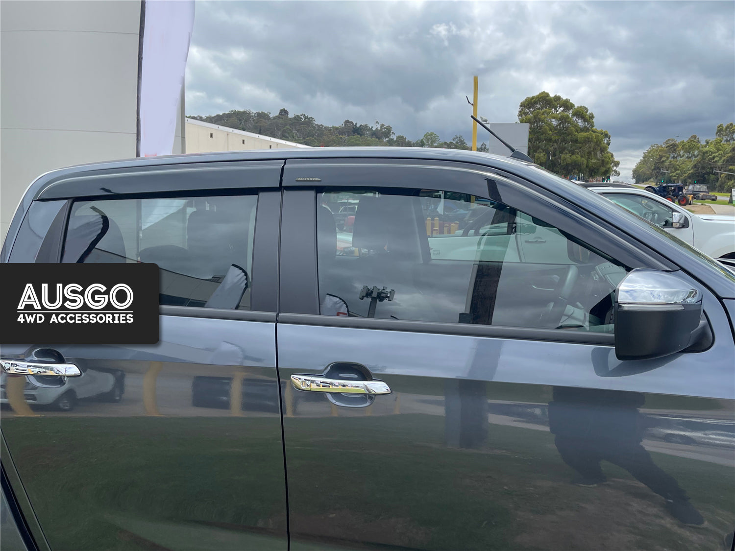 Injection Weather Shields for ISUZU D-MAX DMAX Dual Cab 2020-Onwards