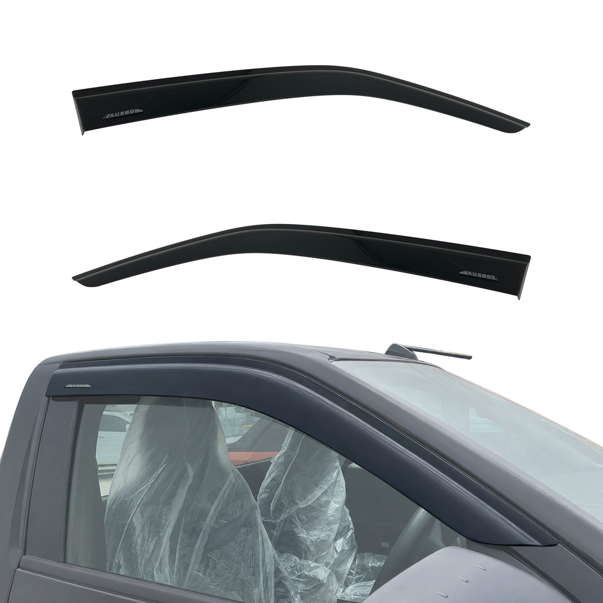 Injection Weather Shields for ISUZU D-MAX DMAX Single / Extra Cab 2020-Onwards