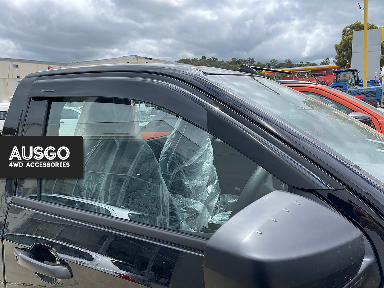 Injection Weather Shields for ISUZU D-MAX DMAX Single / Extra Cab 2020-Onwards
