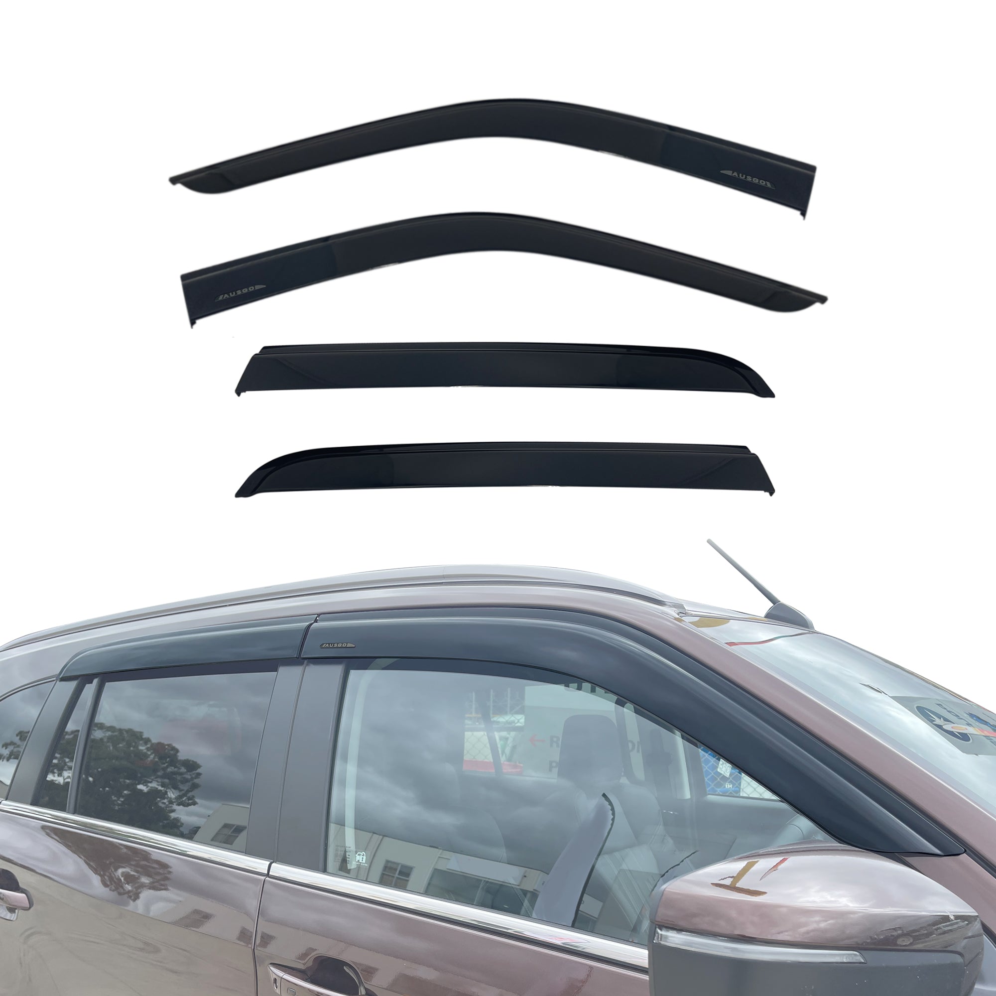 Injection Weather Shields for ISUZU MUX MU-X 2021-Onwards