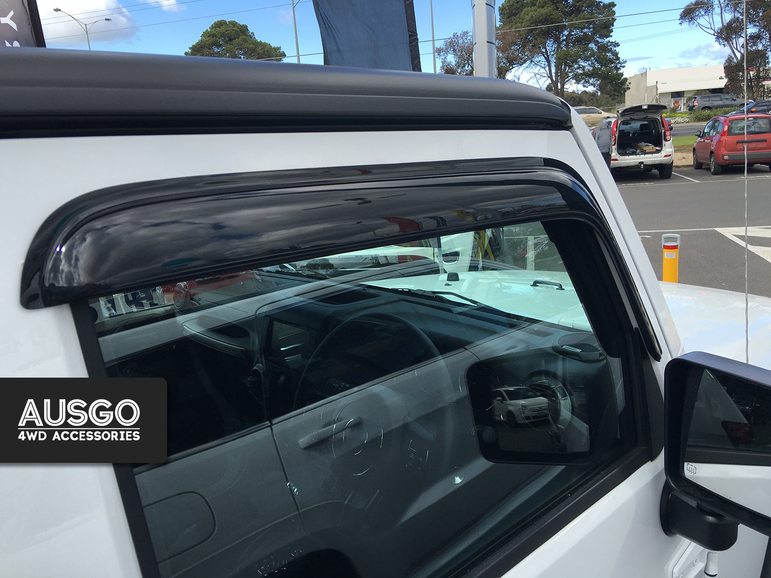 Luxury Weather Shields for Jeep Wrangler JK Series 2Door 2007-2018