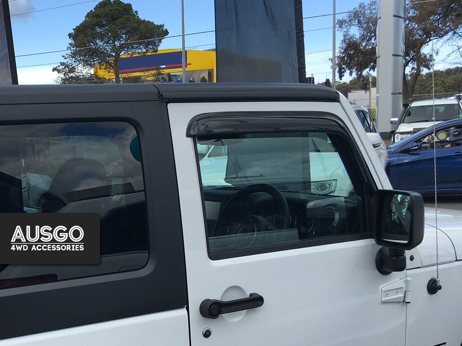 Luxury Weather Shields for Jeep Wrangler JK Series 2Door 2007-2018