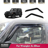 Luxury Weather Shields for Jeep Wrangler JL Series 2Door 2018-Onwards