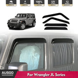 Luxury Weather Shields for Jeep Wrangler JL Series 4Door 2018-Onwards