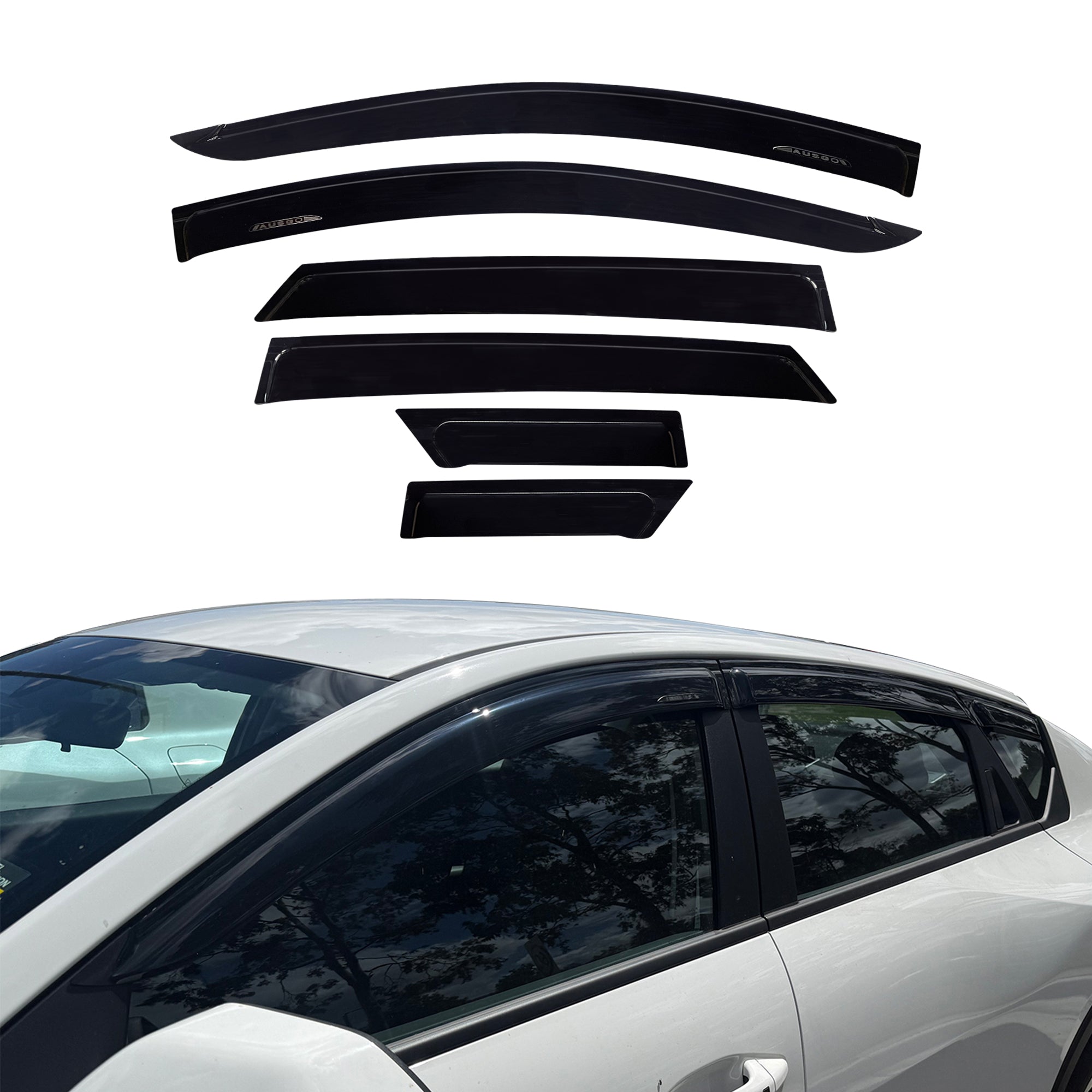 Luxury Weather Shields for KIA K4 2024-Onwards