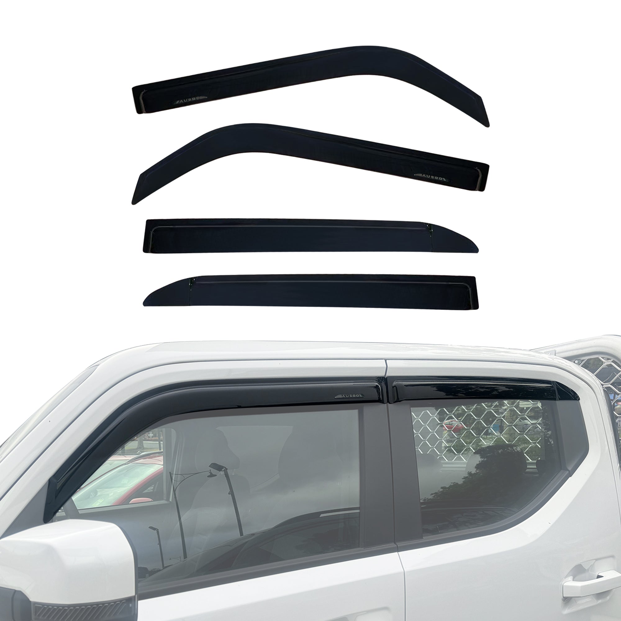 Luxury Weather Shields for KIA Tasman 2025-Onwards