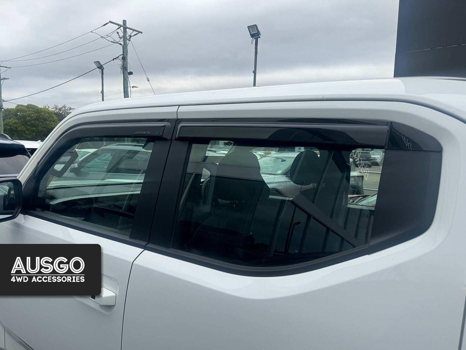Luxury Weather Shields for KIA Tasman 2025-Onwards