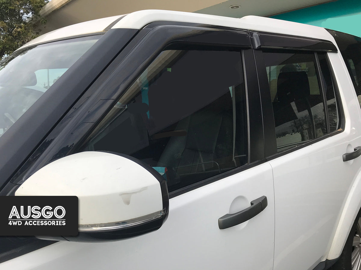 Luxury Weather Shields + Bonnet Protector for Land Rover Discovery 3 4 2004-2016