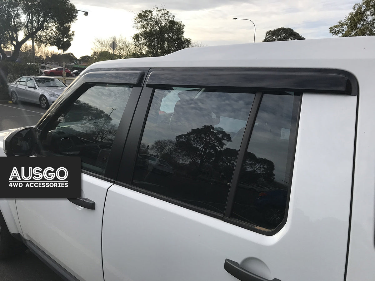 Luxury Weather Shields + Bonnet Protector for Land Rover Discovery 3 4 2004-2016
