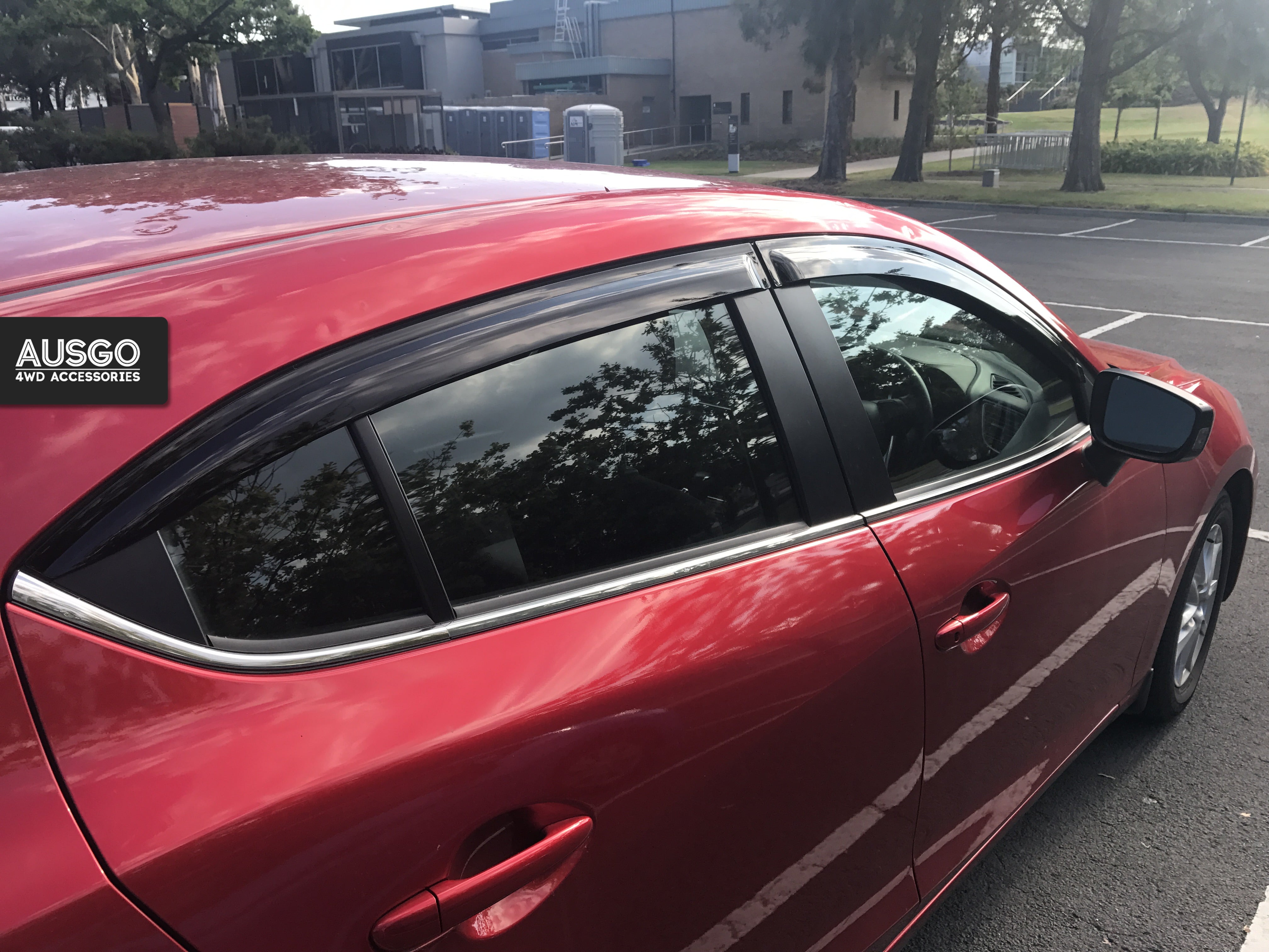 PRE-ORDER Injection Weather Shields for Mazda 3 BM BN Series 2013-2019