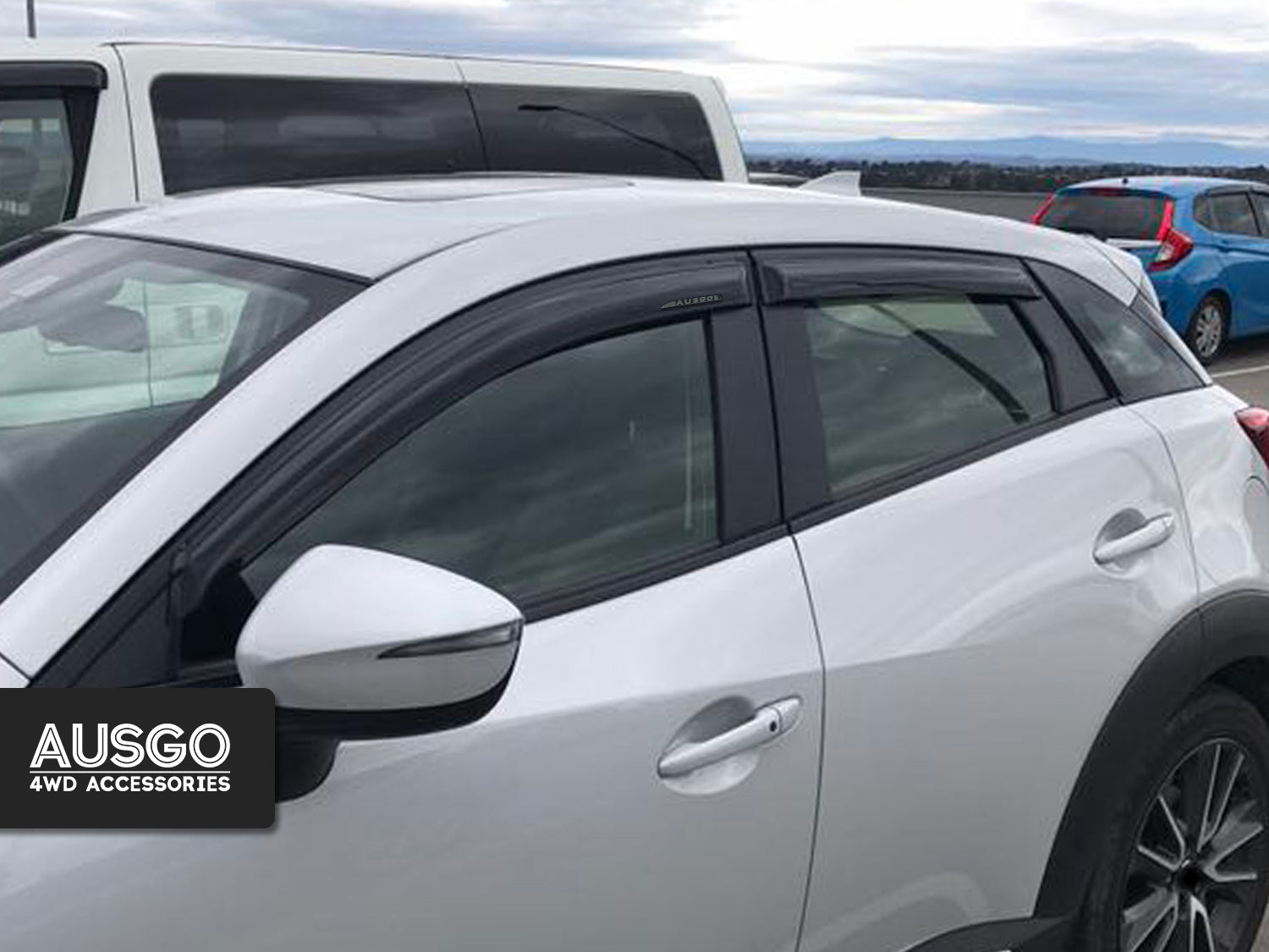 Luxury Weather Shields for Mazda CX3 CX-3 2015-Onwards