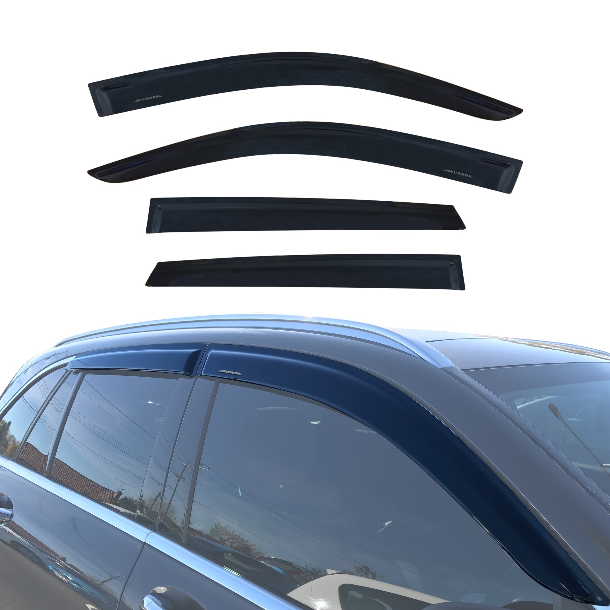 Luxury Weather Shields for Mercedes-Benz GLC Class X253 2015-2022