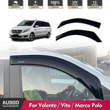 Luxury Weather Shields for Mercedes-Benz Valente / Vito / Marco Polo 2015-Onwards