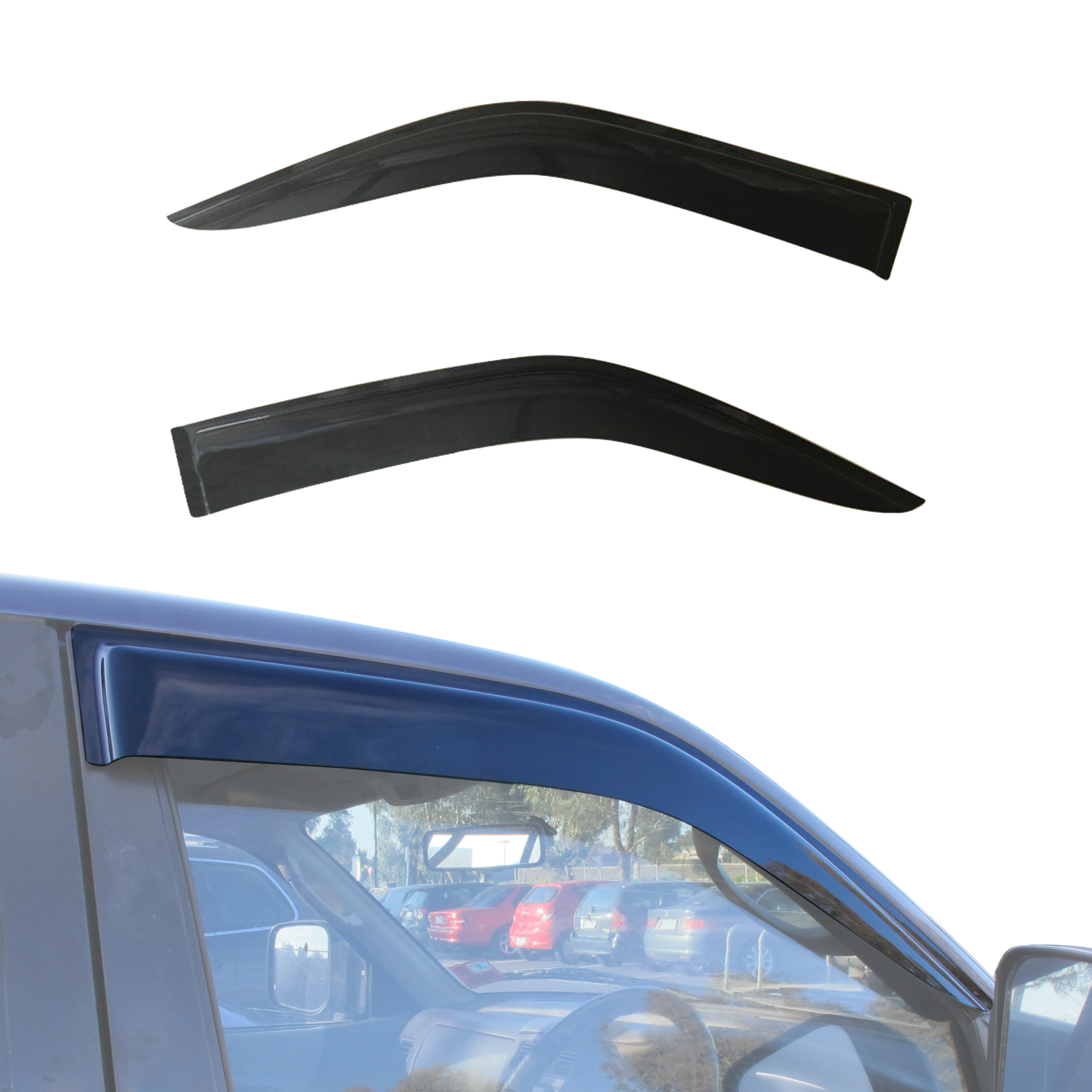 Weather Shields for Mitsubishi Challenger PA 1998-2006