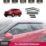 Stainless Trim Weather Shields for Mitsubishi Outlander ZM 2021-Onwards