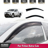 Weather Shields for Mitsubishi Triton Extra Cab 2006-2015