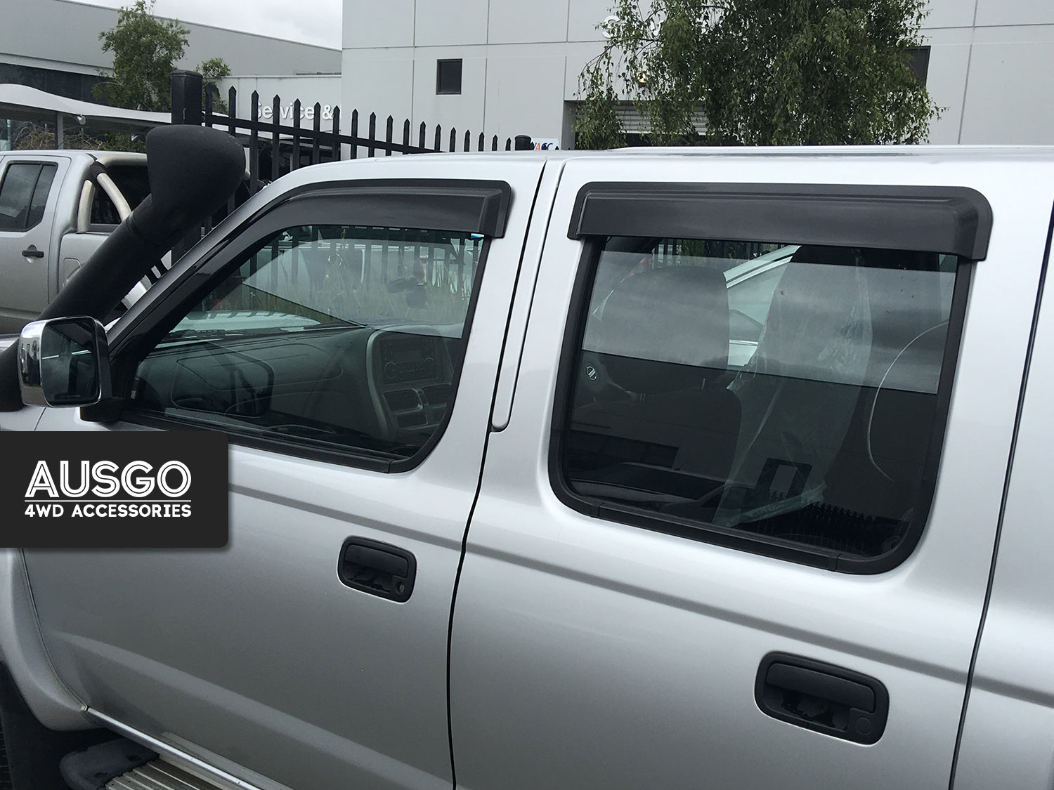 Injection Weather Shields for Nissan Navara D22 Dual Cab 1997-2015