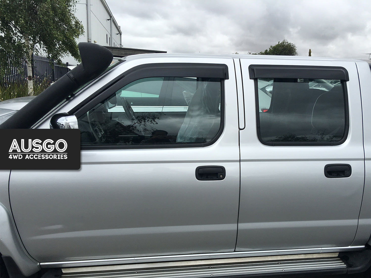Injection Weather Shields for Nissan Navara D22 Dual Cab 1997-2015