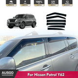 Wide Type Weather Shields for Nissan Patrol Y62 2012-Onwards