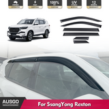 Luxury Weather Shields for KGM SsangYong Rexton 2018-Onwards