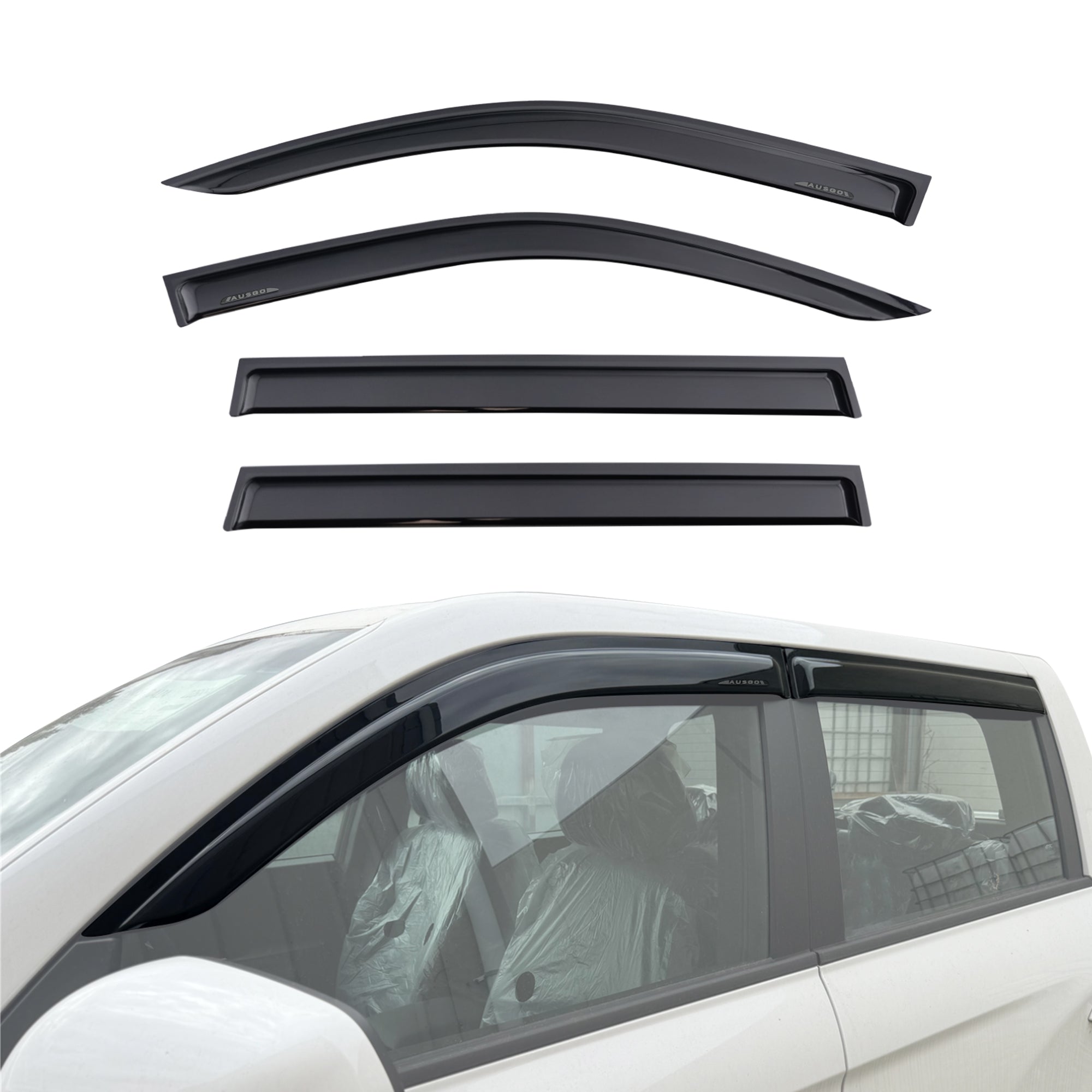 Luxury Weather Shields for KGM SsangYong Musso 2018-Onwards