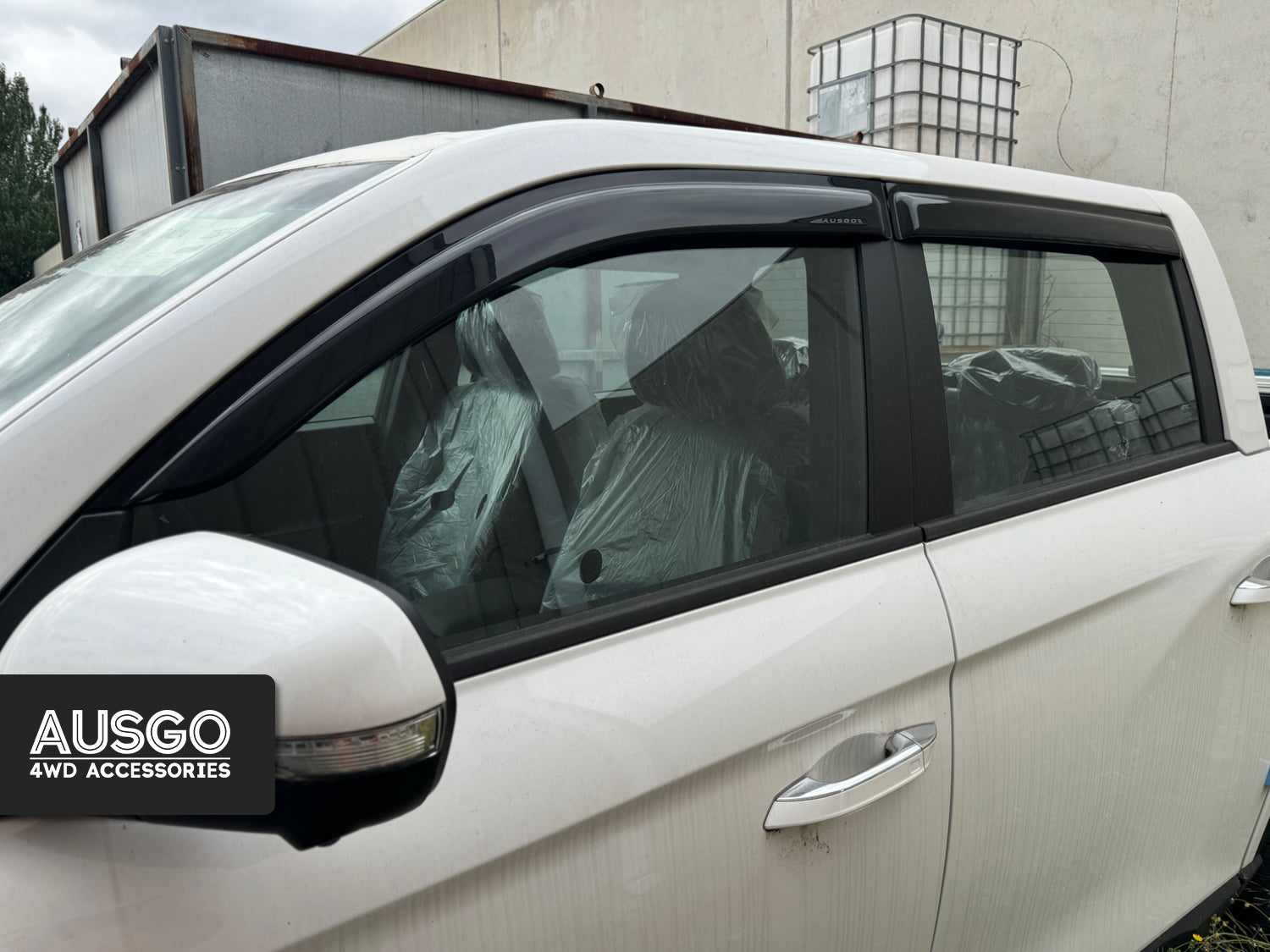 Luxury Weather Shields for KGM SsangYong Musso 2018-Onwards